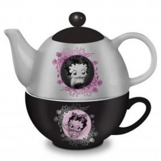 Théière égoïste avec tasse