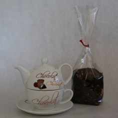 Coffret dégustation Choco-piment avec Théière égoïste