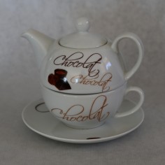 Coffret dégustation Choco-piment avec Théière égoïste