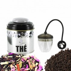 Coffret Thé noir avec boite et infuseur