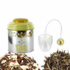 Coffret Thé blanc avec boite et infuseur