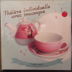 Théière égoiste rose
