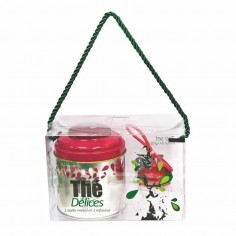 Boîte alimentaire en inox avec infuseur assorti