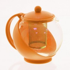 Théière avec filtre - 1,25L - Couleur au choix