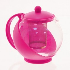 Théière avec filtre - 1,25L - Couleur au choix