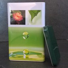 Boîte alimentaire en inox Rectangle D7cm - H17cm
