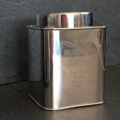 Boîte Thé en inox Rectangle gravée