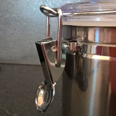 Boîte alimentaire en inox D30cm - H12cm