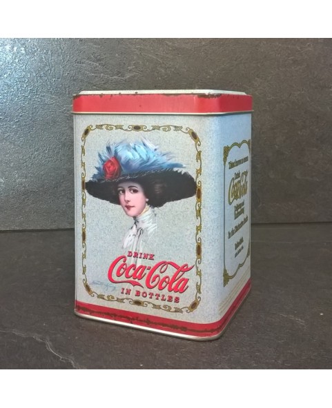 Boîte alimentaire vinte Coca-cola H12cm