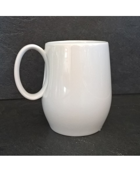 Mug YAKA blanc Véritable porcelaine de limoges
