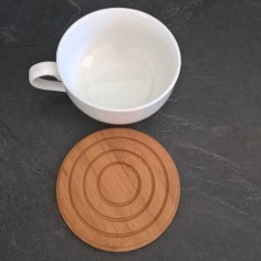 Service à thé 4 personnes porcelaine&bois