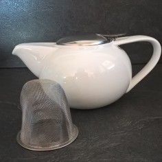 Service à thé 4 personnes porcelaine&bois