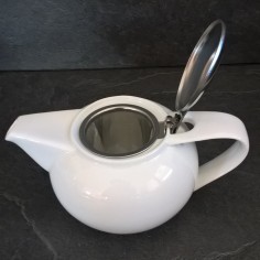 Service à thé 4 personnes porcelaine&bois