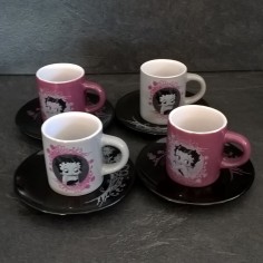 Service à thé 5 pièces - Porcelaine et Bambou