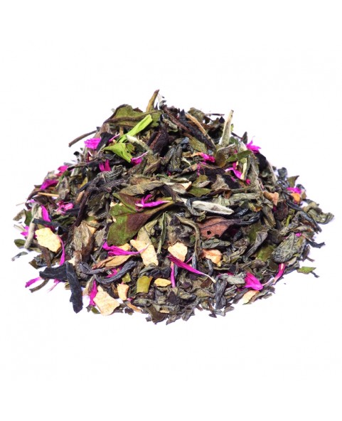Thé Blanc Gingembre-framboise-acérola BIO