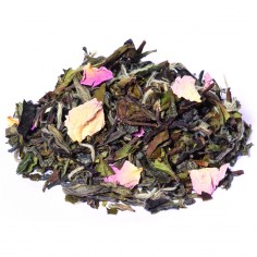 Thé Blanc Groseille-framboise-rose BIO